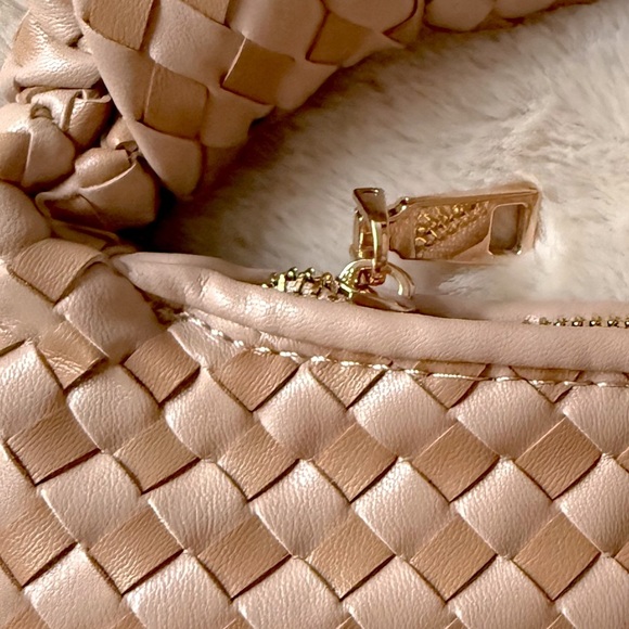 NWT The Brigitte Satchel by Melie Bianco: Check Edition Neutral - Picture 7 of 10